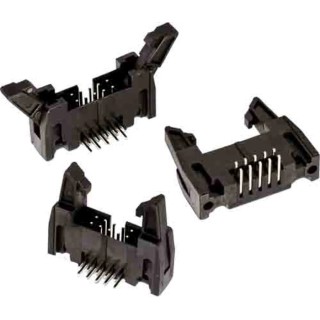 Wurth Elektronik WR-BHD Series Right Angle Through Hole PCB Header, 34 Contacts, 2.54 mm Pitch, 2 Row 61203422921