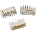 Wurth Elektronik WR-WTB Series Right Angle Surface PCB Header, 6 Contacts, 2 mm Pitch, 1 Row, Shrouded 620106131822
