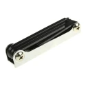 RS PRO 9 piece Folding Imperial Hex Key Set, Hex size 5/64 to 1/4 in, Zinc Plated Steel 537-754