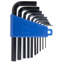 RS PRO 10 Piece L Metric Hex Key Set, Hex Size 1.5 to 10 mm 537-748