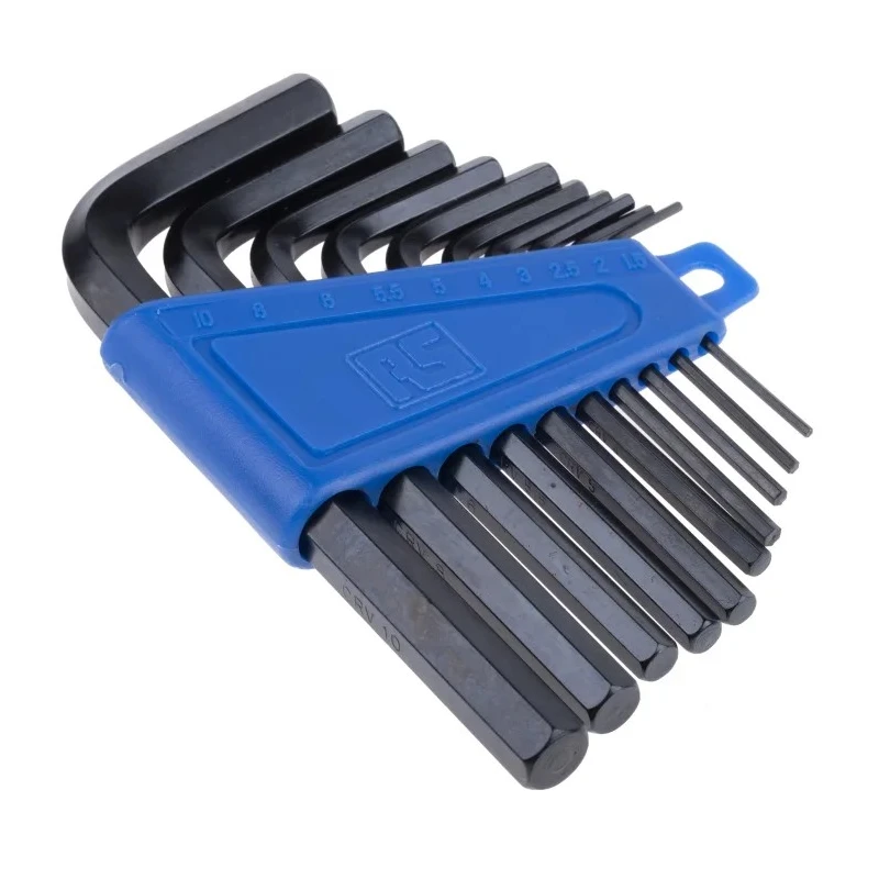 RS PRO 10 Piece L Metric Hex Key Set, Hex Size 1.5 to 10 mm 537-748