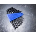 RS PRO 10 Piece L Metric Hex Key Set, Hex Size 1.5 to 10 mm 537-748