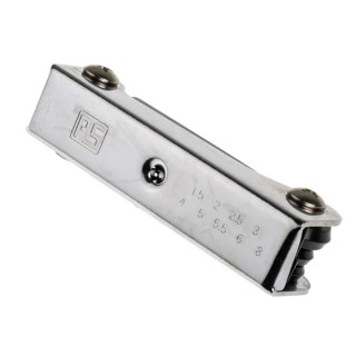 RS PRO 9 Piece Folding Metric Hex Key Set, Hex Size 1.5 to 8 mm Chrome Vanadium Steel Blackened Finish 537-760