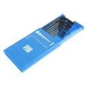 RS PRO 8 Piece L Metric Hex Key Set with Black Finish, Chrome Vanadium Steel, Hex Sizes 2 to 10 mm 537-833