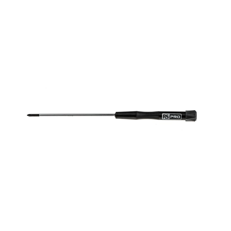 RS PRO Precision Pozidriv and Slotted Screwdriver Set 6-Piece Long Reach Ergonomic Handles Model 537-849