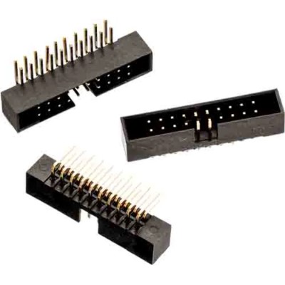 Wurth Elektronik WR-BHD Series Right Angle Through Hole PCB Header, 14 Contacts, 2 mm Pitch, 2 Row 62501421721
