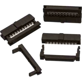 Wurth Elektronik 50-Way IDC Connector Female, 2 Row, 1A Current, 2mm Pitch, Cable Mount 62505023021