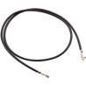 Wurth Elektronik Crimp Wire 0.34mm², 150 mm Length, Black Jacket WR-WTB 661100128015