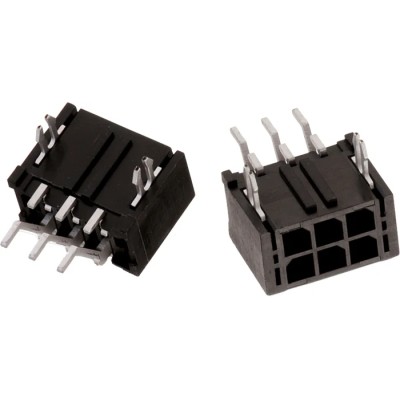 Wurth Elektronik Right Angle Through Hole PCB Header, 18 Contact, 3 mm Pitch, 2 Row, Shrouded MPC3