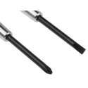 RS PRO Phillips, Slotted Precision Screwdriver Set 11-Piece with Black Phosphate Steel Shafts 537-883