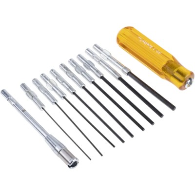Weller Xcelite Hexagon Interchangeable Standard Screwdriver Set, 11-Piece 99PS40N