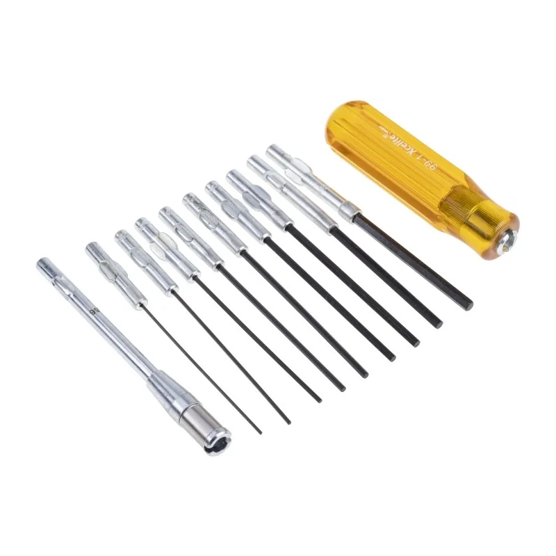 Weller Xcelite Hexagon Interchangeable Standard Screwdriver Set, 11-Piece 99PS40N