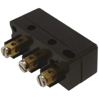 Crouzet 83118 Series Plastic Housing Lever Limit Switch, SP Contact, 250V AC, 5A 83118007