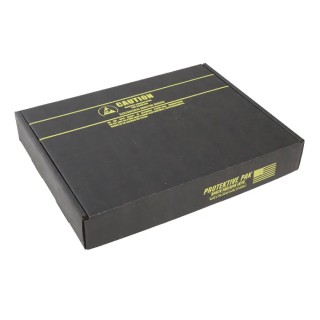 RS PRO Conductive Cardboard ESD Storage Box 394 mm Length 318 mm Width 64 mm Height 539-233
