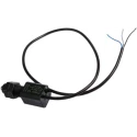 Crouzet 83589 Series Plunger Limit Switch, 1 NO/1 NC Contact, IP67/IP66, Thermoplastic Housing, 250V AC, 8A 83589801