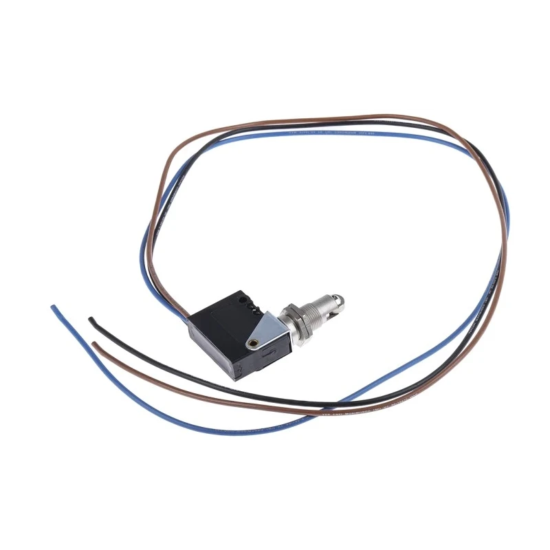 Crouzet 83581 Series Plunger Limit Switch with 1 NO/1 NC Contacts, IP67, 250V AC, 8A Rating 