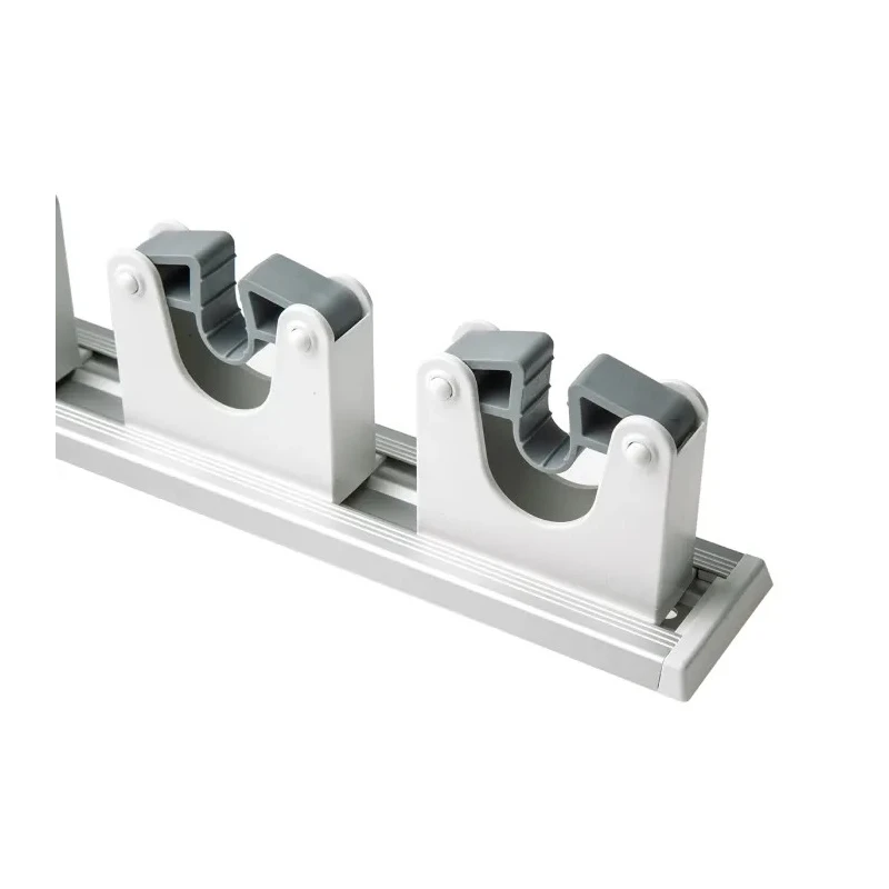RS PRO Aluminium Flexible Tool Holder Wall Mount Tool Rail with 5 Slots 500mm Length 539-369