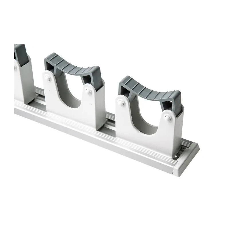 RS PRO Aluminium Flexible Tool Holder Wall Mount Tool Rail with 5 Slots 500mm Length 539-369