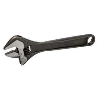 Bahco Adjustable Spanner with 27 mm Jaw Capacity and 205mm Overall Length, Alloy Steel Metal Handle 8071 IP
