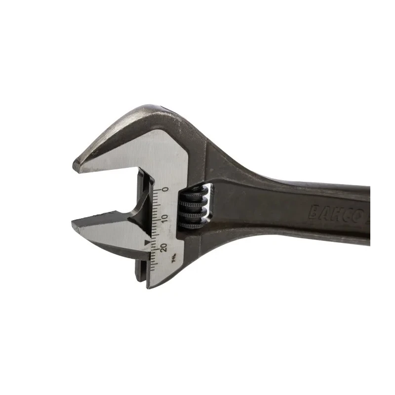 Bahco Adjustable Spanner with 27 mm Jaw Capacity and 205mm Overall Length, Alloy Steel Metal Handle 8071 IP
