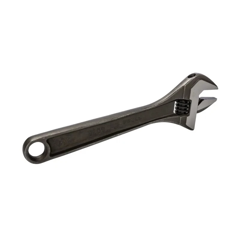 Bahco Adjustable Spanner with 27 mm Jaw Capacity and 205mm Overall Length, Alloy Steel Metal Handle 8071 IP