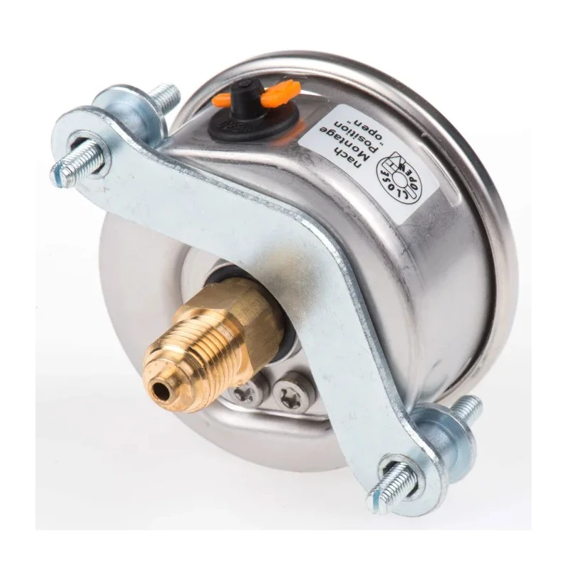 WIKA 63 mm G 1/4 Male Pressure Gauge 10 bar 9314195