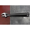 Bahco Adjustable Spanner 31 mm Jaw Capacity, 255 mm Overall Length, Alloy Steel Metal Handle 8072 IP