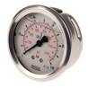 WIKA 63 mm Diameter Stainless Steel Case Back Entry Pressure Gauge G 1/4 Connection 0-100 bar 213.53 46852703