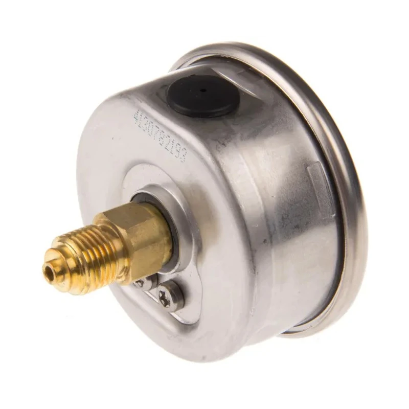 WIKA 63 mm Diameter Stainless Steel Case Back Entry Pressure Gauge G 1/4 Connection 0-100 bar 213.53 46852703