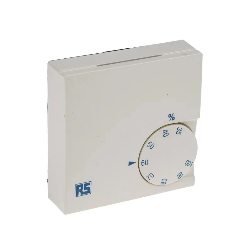 RS PRO 35 %RH to 100 %RH SPST Humidistat Wall Mount 24 V to 230V Switch 5A 540-558