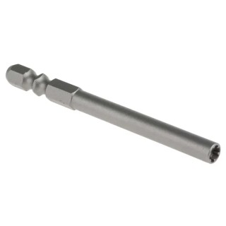 RS PRO System Zero Screwdriver Bit, T3 Tip, Chrome Vanadium Steel, 75mm Length 542-122
