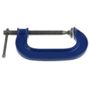 Irwin Heavy Duty G Clamp 100 mm Jaw Opening, 60 mm Jaw Depth, Forged Steel Construction T1204