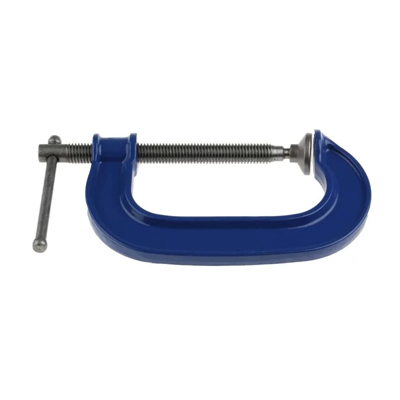 Irwin Heavy Duty G Clamp 100 mm Jaw Opening, 60 mm Jaw Depth, Forged Steel Construction T1204