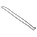 Thomas & Betts Cable Tie Non-Releasable, Natural Polyamide 66, 143 mm Length x 3.5 mm Width RSTY125-40-100