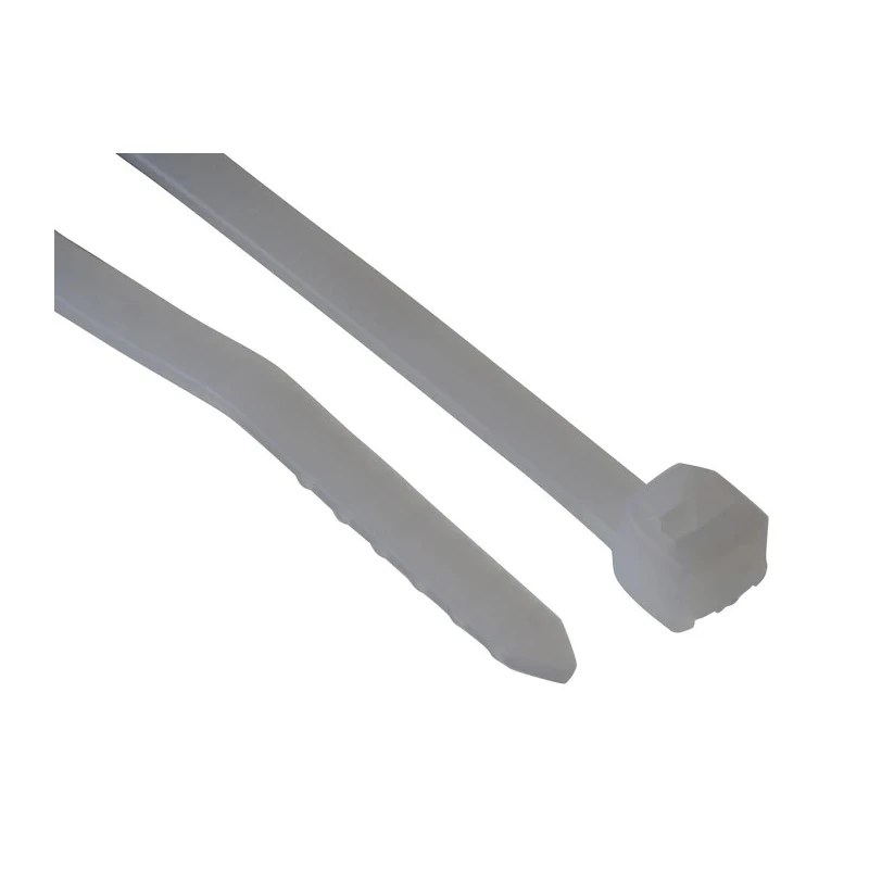 Thomas & Betts Cable Tie Non-Releasable, Natural Polyamide 66, 143 mm Length x 3.5 mm Width RSTY125-40-100