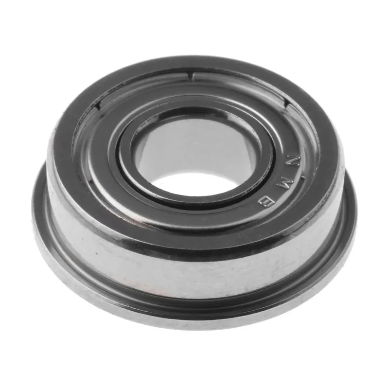 NMB Double Row Deep Groove Ball Bearing Flanged Shielded 6.35 mm ID, 15.87 mm OD, 4.97 mm Width DDRF-4HHRA5P24LY121