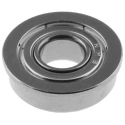 NMB Double Row Deep Groove Ball Bearing Flanged Shielded 6.35 mm ID, 15.87 mm OD, 4.97 mm Width DDRF-4HHRA5P24LY121
