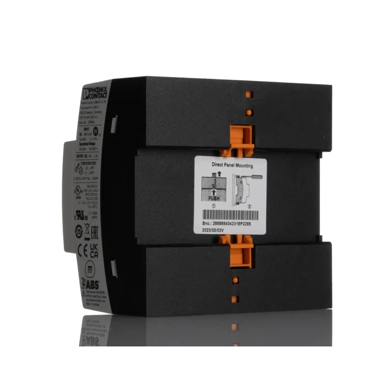Phoenix Contact STEP-PS/1AC/24DC/4 Switched Mode DIN Rail Power Supply 264V AC Input 29.5V DC, 4.2A Output, 100W 2868664