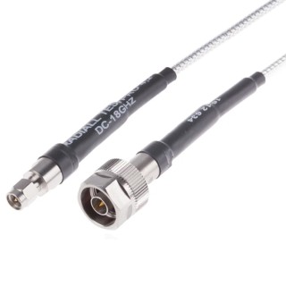 Radiall Test Pro Series Coaxial Cable Male SMA to Male N Type, 910 mm 50 Ω R288940004