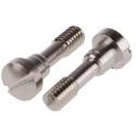 RS PRO Slotted Screw for Use with KM6 Panel M2.5 543-116