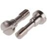 RS PRO Slotted Screw for Use with KM6 Panel M2.5 543-116