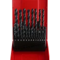 Dormer 21-Piece Multi-Material High Speed Steel Twist Drill Bit Set 1.59-9.53 mm A1903