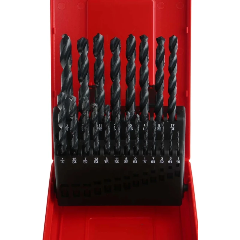 Dormer 21-Piece Multi-Material High Speed Steel Twist Drill Bit Set 1.59-9.53 mm A1903