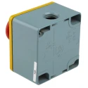 Schneider Electric Yellow Zinc Alloy Harmony Push Button Control Station 1 Hole 22 mm Diameter XAPJ1201SPEC0971