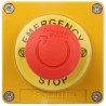 Schneider Electric Yellow Zinc Alloy Harmony Turn Button Control Station 22 mm Diameter 1 Hole XAPJ1201SPEC0972