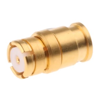 Radiall RP-SMP Series Coaxial Connector Cable Male SMP, 50 Ω, Straight Body Solder R222052000W