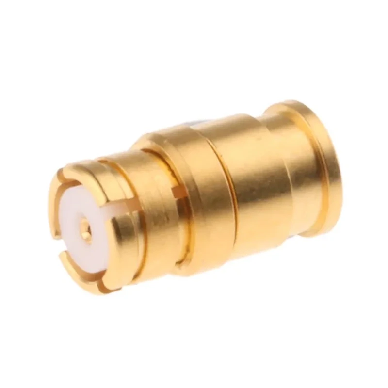 Radiall RP-SMP Series Coaxial Connector Cable Male SMP, 50 Ω, Straight Body Solder R222052000W