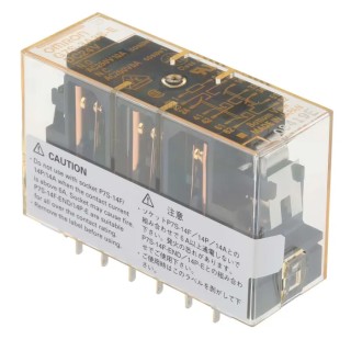 Omron PCB Force Guided Relay 24V DC Coil Voltage 6-Pole G7S-3A3B-E DC24