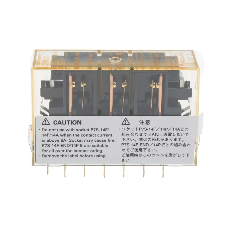 Omron PCB Force Guided Relay 24V DC Coil Voltage 6-Pole G7S-3A3B-E DC24
