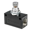 Norgren T1000 Series Flow Regulator Uni-Directional Threaded Flow Regulator, Operating Pressure 1-10 bar, Port T1000C4800